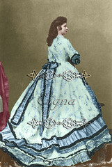 Blue gown 1866