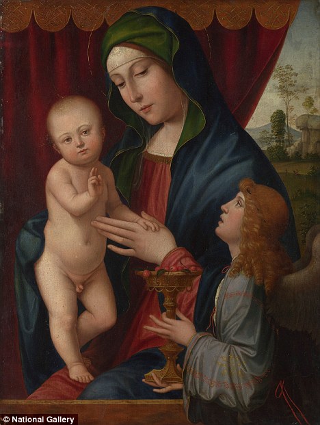 The Virgin and Child with an Angel was thought to be painted by  Francesco Francia around 1490. Now it has been unmasked as a fake,  probably painted in the second half of the 19th century