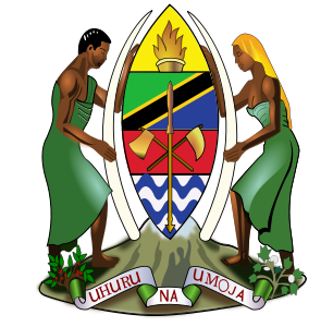Archivo:Coat of arms of Tanzania.svg