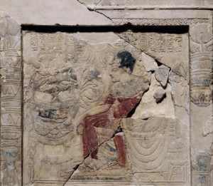 Relieve de Amenofis III estilo Amarna